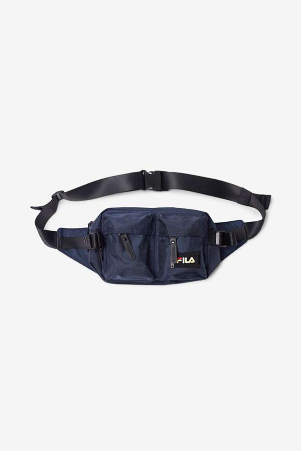 Fila Slinger Waist Pack Bags - Navy,NZ 175-50421